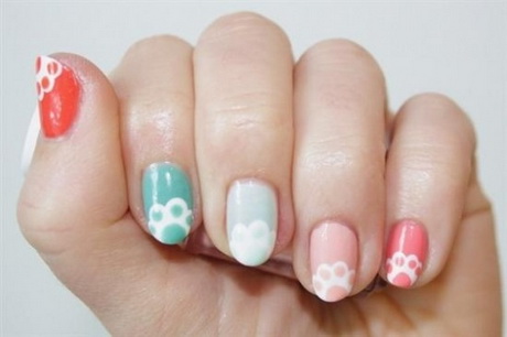 simple-nail-art-designs-for-short-nails-24-16 Modele simple de unghii pentru unghii scurte