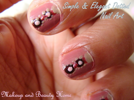 simple-nail-art-designs-for-short-nails-24-6 Modele simple de unghii pentru unghii scurte