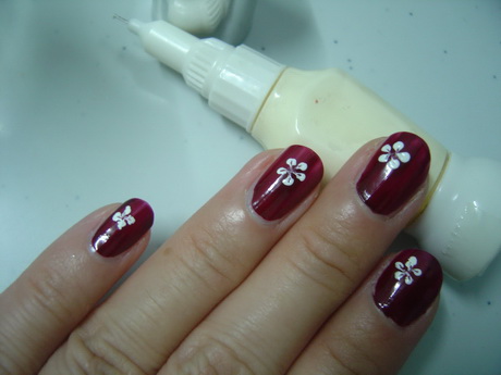 Simplu nail art desene imagini