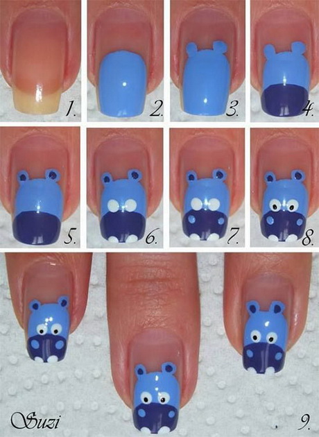 simple-nail-art-for-beginners-42-9 Simplu nail art pentru incepatori