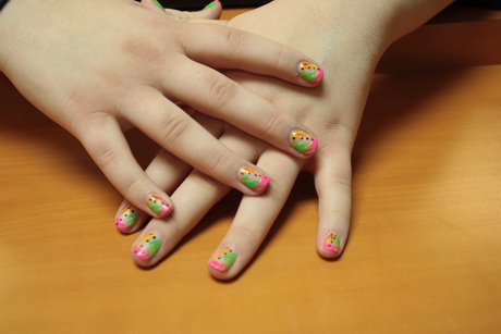 simple-nail-designs-for-kids-17-6 Modele simple de unghii pentru copii