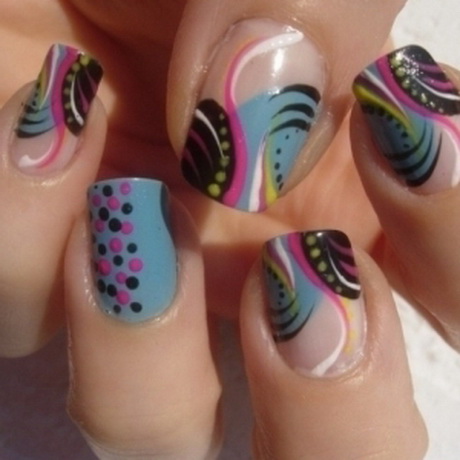 simple-nails-art-design-99-12 Design simplu de artă pentru unghii