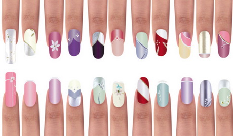 simple-nails-designs-for-beginners-58-6 Modele simple de unghii pentru începători