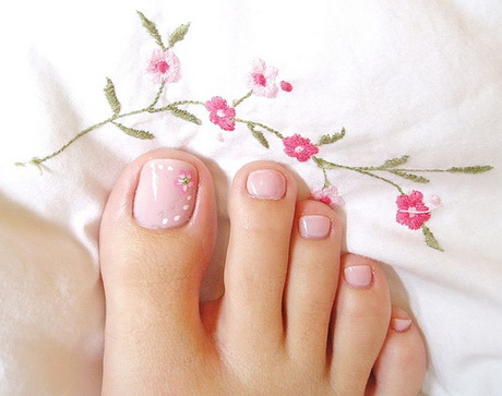 simple-toe-nail-art-21-14 Simplu deget de la picior nail art