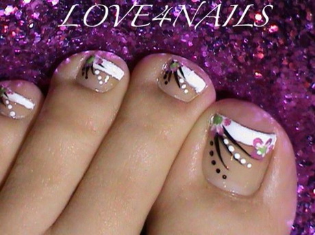 simple-toe-nail-art-21-8 Simplu deget de la picior nail art