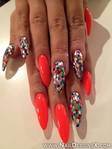 stiletto-nail-art-designs-52-8 Modele de unghii Stiletto