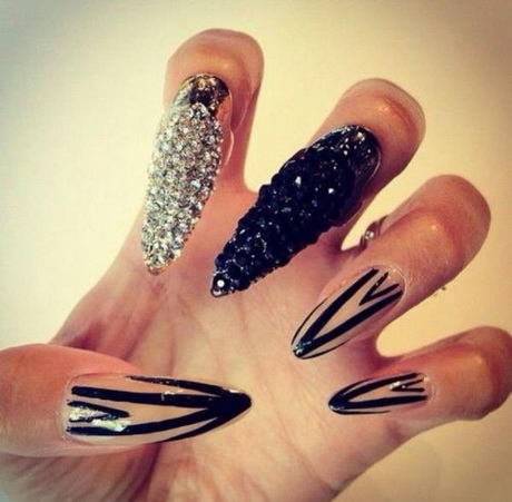 stiletto-nail-designs-31-3 Modele de unghii Stiletto