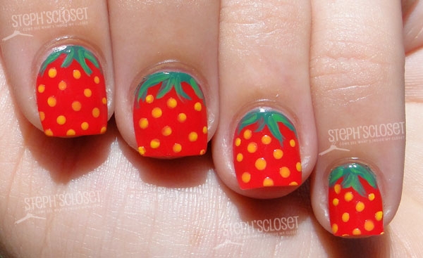 strawberry-nail-art-24-3 Strawberry nail art