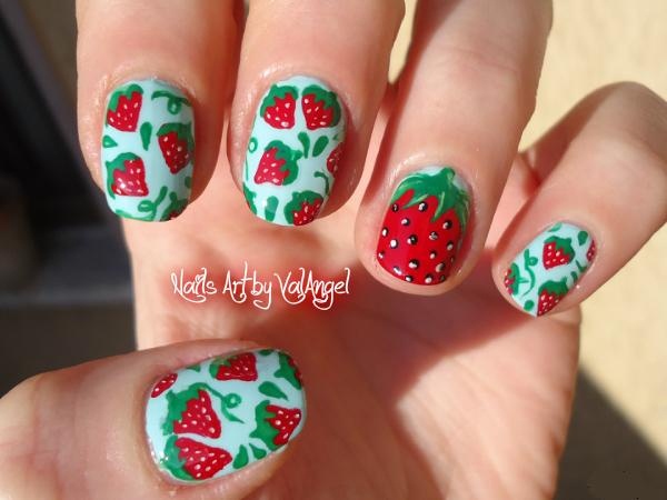 strawberry-nail-art-24-5 Strawberry nail art