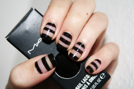 stripes-nail-art-69-7 Stripes nail art