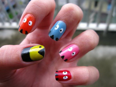 super-cute-and-easy-nail-designs-36-6 Modele de unghii Super drăguțe și ușoare