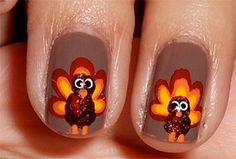 thanksgiving-nail-art-87-9 Ziua Recunostintei nail art