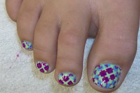 toe-nail-art-for-beginners-57-2 Toe nail art pentru incepatori