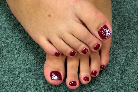 toes-nails-designs-19-7 Degetele de la picioare unghiile modele