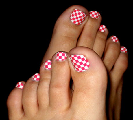 toes-nails-designs-19 Degetele de la picioare unghiile modele