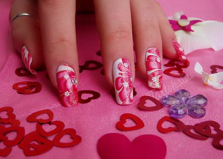 valentine-nail-art-designs-87-10 Valentine nail art modele