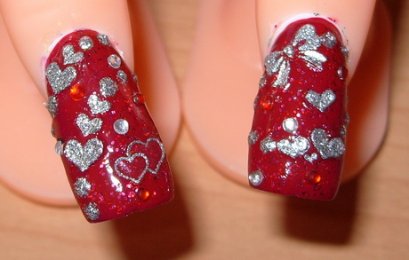 valentine-nail-design-85-9 Valentine design de unghii