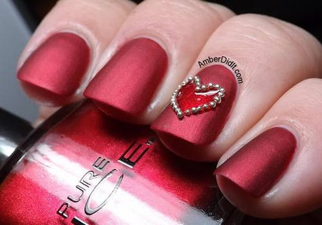 valentine-nails-design-15-15 Design de unghii Valentine