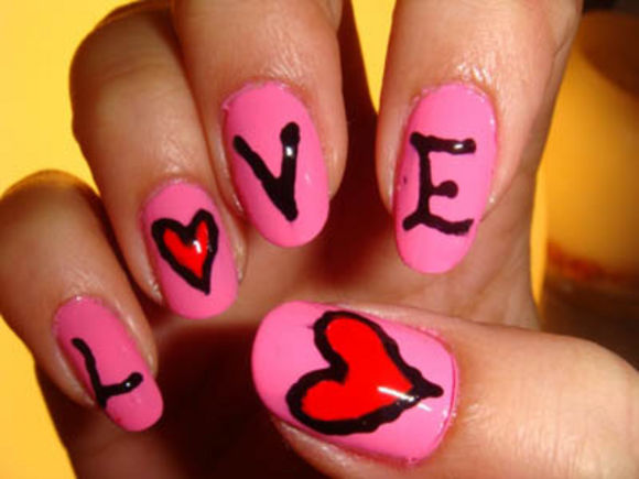 valentines-nail-art-67-18 Valentine nail art