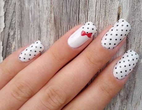 white-nail-designs-76-13 Modele de unghii albe