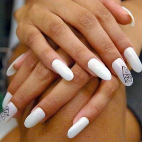 white-nail-polish-designs-95-4 Modele de lacuri de unghii albe