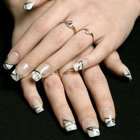white-nail-polish-ideas-39-3 Idei de lacuri de unghii albe