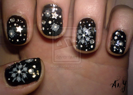 winter-nails-design-93-5 Design de unghii de iarnă