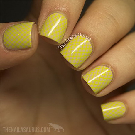 yellow-nail-designs-11-5 Modele de unghii galbene