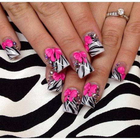 zebra-nail-design-43-8 Zebra design de unghii