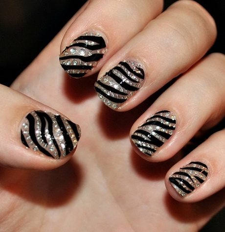 zebra-toe-nail-designs-42-11 Zebra toe unghii modele