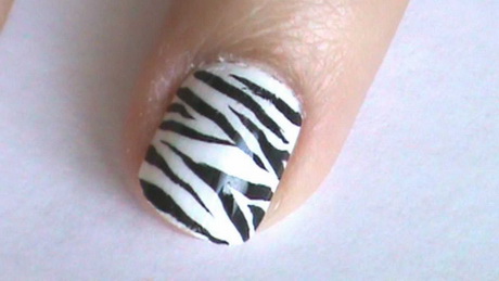 zebra-toe-nail-designs-42-9 Zebra toe unghii modele