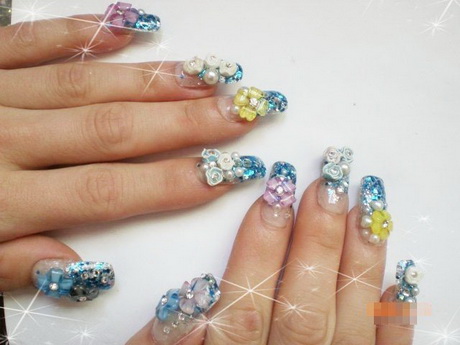 acrylic-nail-3d-designs-16_7 Unghii acrilice modele 3D