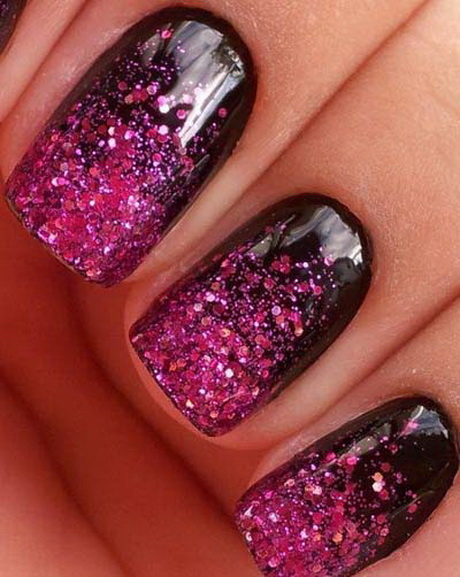 acrylic-nail-designs-with-glitter-72-2 Modele de unghii acrilice cu sclipici