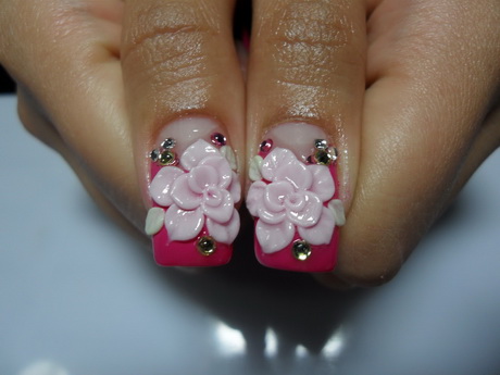 acrylic-nails-3d-63-4 Unghii acrilice 3D