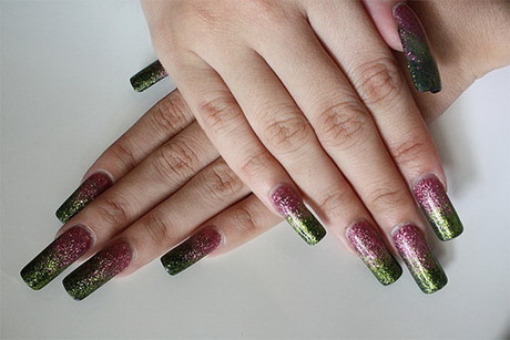 acrylic-nails-nail-art-96-18 Unghii acrilice nail art