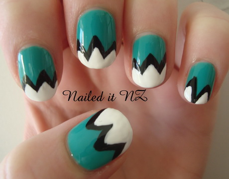 cool-and-easy-nail-designs-for-short-nails-83-13 Modele de unghii Cool și ușor pentru unghii scurte