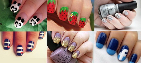 cool-nail-art-designs-to-do-at-home-47 Modele Cool de unghii de făcut acasă