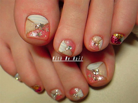 cute-nail-art-designs-for-toes-87-3 Modele drăguțe de unghii pentru degetele de la picioare
