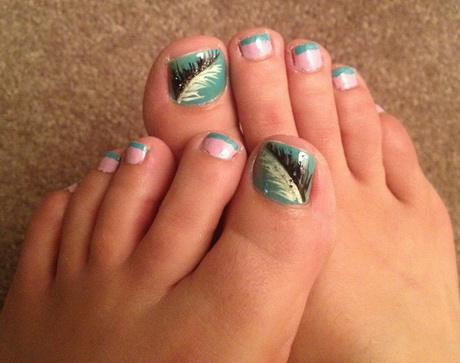 cute-nail-designs-for-toenails-37_14 Modele drăguțe de unghii pentru unghiile de la picioare