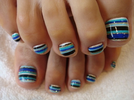 cute-nail-designs-for-toenails-37_5 Modele drăguțe de unghii pentru unghiile de la picioare