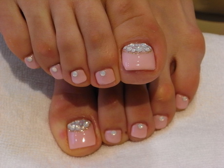 cute-nail-designs-for-toenails-37_7 Modele drăguțe de unghii pentru unghiile de la picioare
