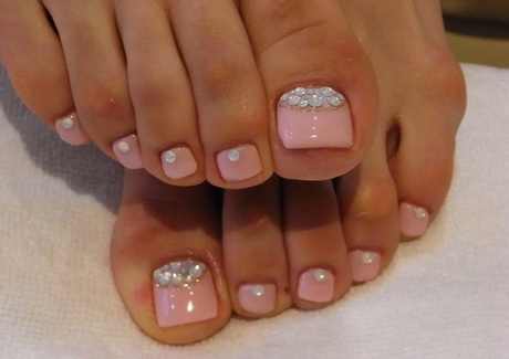 cute-toe-nails-designs-25-14 Drăguț toe cuie modele