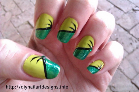 Diy nail art design