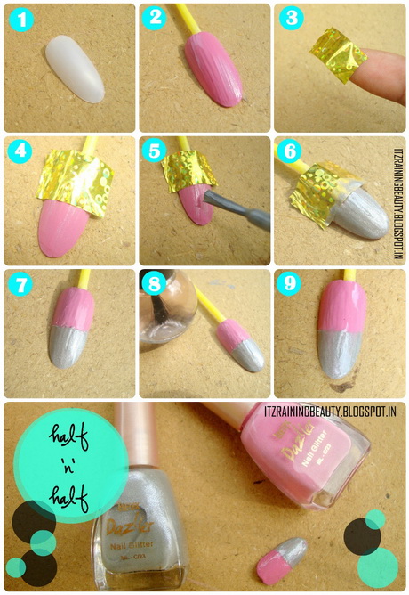 easy-diy-nail-art-for-beginners-10-15 Easy diy nail art pentru incepatori