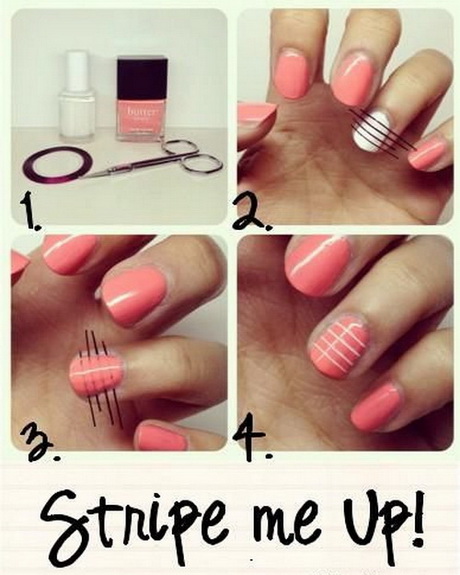 easy-diy-nail-art-ideas-04_10 Idei ușoare de unghii diy