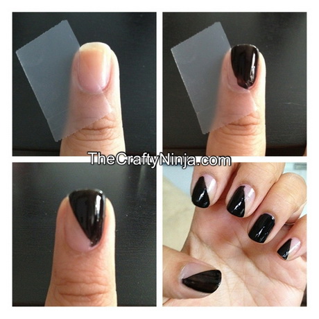 easy-diy-nail-art-ideas-04_20 Idei ușoare de unghii diy