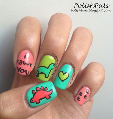 easy-nail-art-for-kid-72_10 Ușor de unghii pentru copil