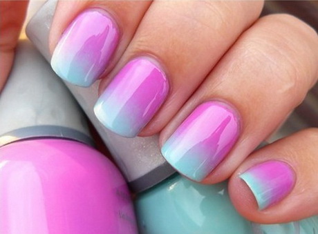 easy-nail-polish-design-ideas-12_13 Idei de design ușor de lac de unghii