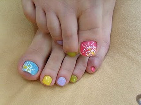 ideas-for-toe-nail-designs-83-5 Idei pentru modele de unghii de la picioare