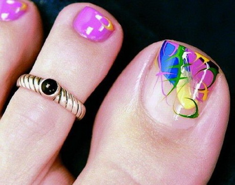 latest-toe-nail-art-designs-93_15 Cele mai recente modele de unghii de la picioare